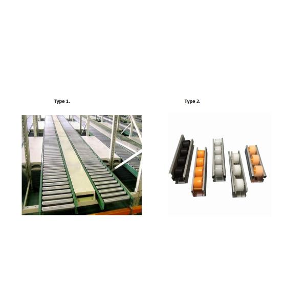 Cold Steel Wheel Type Heavy Duty Storage Racks / Industrial Flow Rack