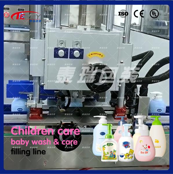 8 Heads Dishwashing Liquid Filling Machine with Multiple Specifications