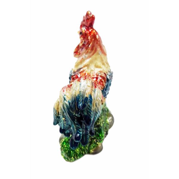 Wholesale rooster metal jewelry box rooster decorative box fashion rooster cock jewelry box