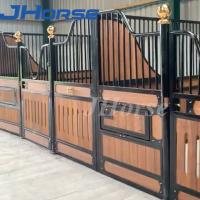 La stalle européenne carbonisée soudée de cheval de Menards a adapté 14ft de grande taille