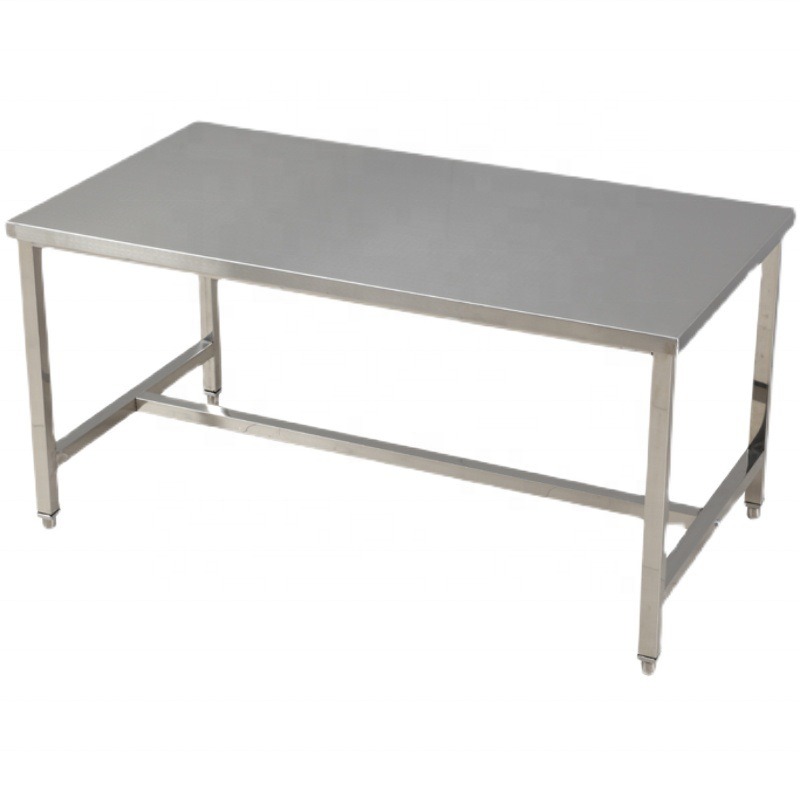 Heavy Duty Stainless Steel Lab Bench Cleanroom Sterile Stainless Steel Prep Table