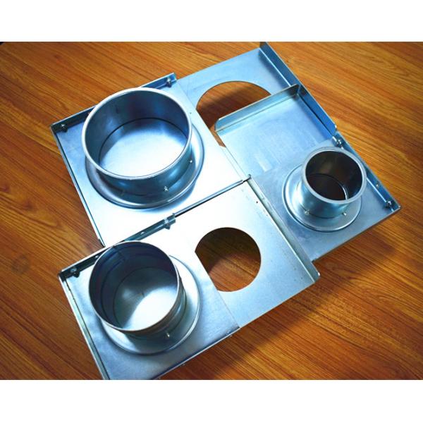 Трубопроводы Ac промышленных ворот пыли ручные сползая и сталь демферов прочная гальванизированная