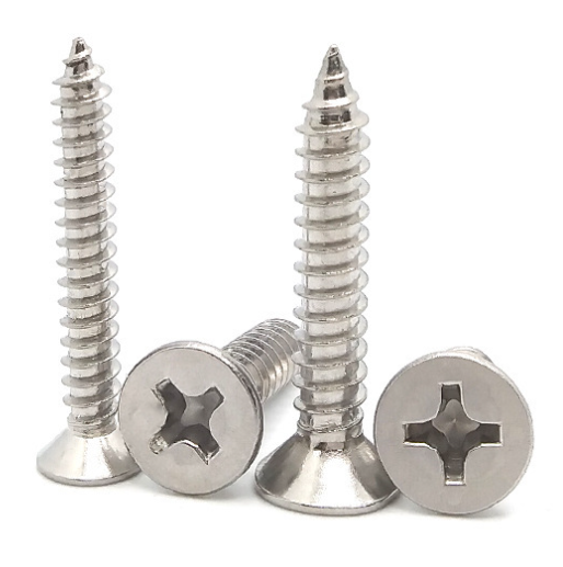 Винт макулатурного картона собственной личности винта собственной личности стали углерода аксессуаров винта нержавеющей стали выстукивая сверля