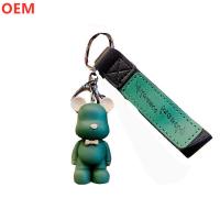 Cadenas de llaves de dibujos animados de plástico 3D personalizadas
