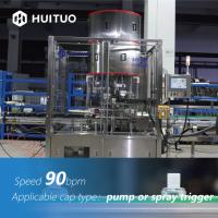 Máquina tampando da garrafa automática para o disparador da bomba detergente líquida ou do pulverizador