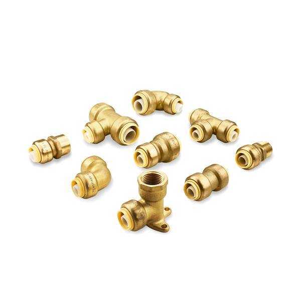 Certificado CE Push in Fittings Plumbing para PEX AL PEX Copper PVC PIPE Suministro de agua EE.UU. CANADA Mercado