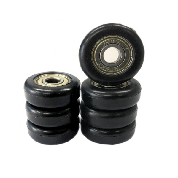 Low Noise Minisize Micro 608zz Bearing POM Coated Roller Pulley Wheels 8x22*7mm Roller Wheel Bearings