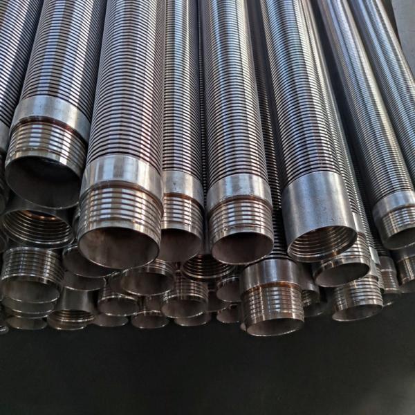 Stainless Steel 304 Mesh Wedge Wire Johnson Screen Tube For Water Well Sand Control