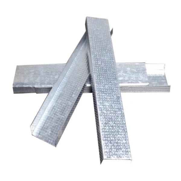 Flexible Drywall Screw Installation Metal Stud And Track Customizable Length Light Steel Drywall Track