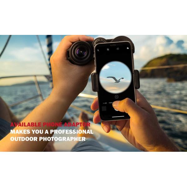 Водоустойчивые бинокли Fogproof 10x42 для располагаясь лагерем Birdwatching путешествовать