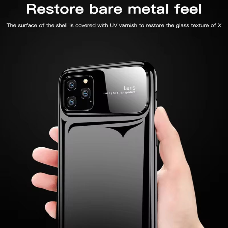 Ultra-Thin Mirror Lens PC Protective Case for iPhone 13 Pro Max & 13 Mini Mobile Phone Back Cover Cases