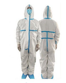 Durable Disposable Medical Garments Waterproof Safety Disposable Coveralls