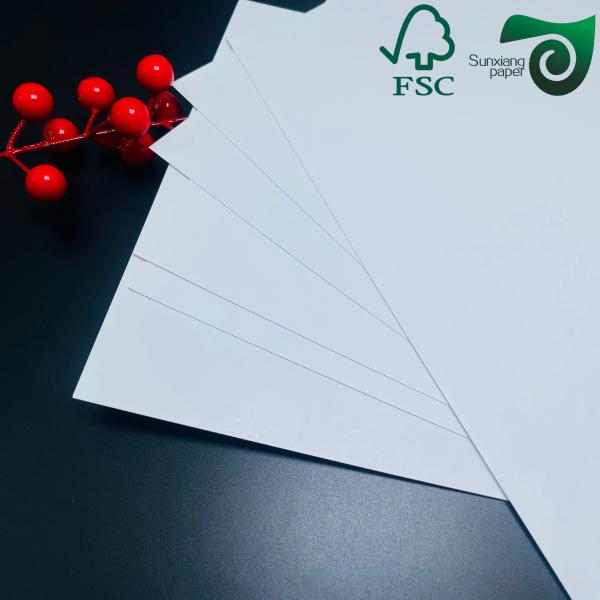 FSC Foldcote  250gsm Plain C1S Recyclable Folding Box Board  Ideal For Packaging