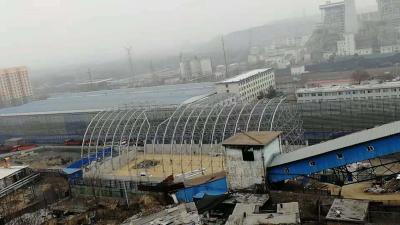 Two Story Steel Structure Building Portal Frame Easy Assemble With Bracing Systems