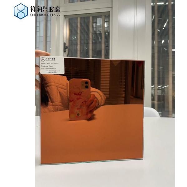 Wall Arts 3mm Stained Mirror Glass Color Flat Polished Edge Main Product Tempered Glass