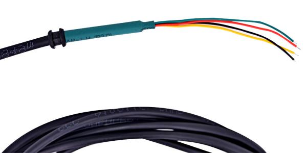 Custom Wire Harness with 4 Pin IP67 Waterproof Plug Male Socket Connector Electrical Cable Assemblies Manufacturer