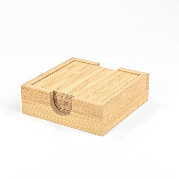 Coupe de thé en bois sur mesure avec support