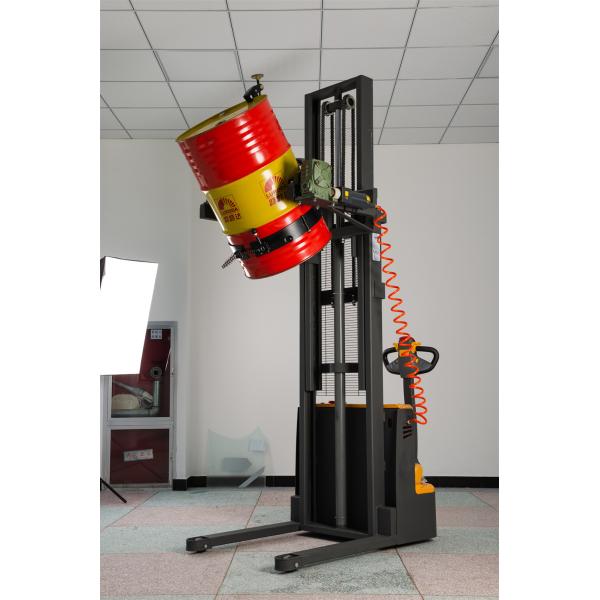 Электрический гидравлический баррельный подъемник 550 кг Высота подъема 3 м Для нефтяных бочек