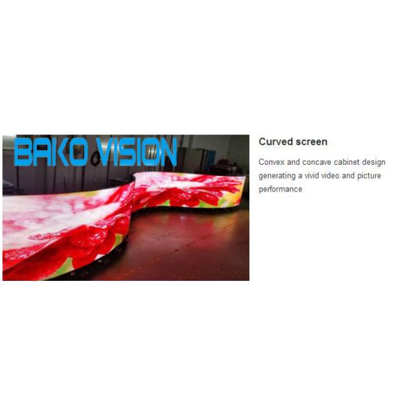 Advertising High Brightness Led Display 1/32 Scan P2.6 Seamless Electronics Stage