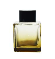 Bouteilles de parfums en verre sur mesure 50ml Peinture à dégradation carrée Aromathérapie Bouteille d'huile essentielle créative