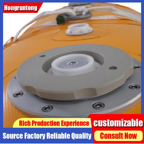 2Bolsa de elevación de aire de.0m de 20 toneladas de capacidad antiabrasión plegable para una rápida instalación