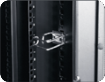42U/47U Capacity Server Rack Cabinet with 1000 KG Load Capacity and SPCC Cold Rolled Steel Construction