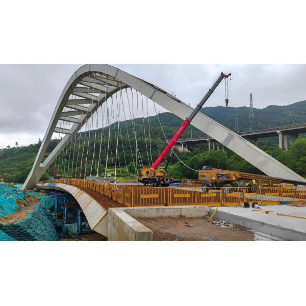 Puente de armadura de acero en forma de H Edificios de paneles de acero portátiles de trabajo pesado