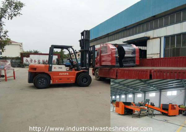Retalhadora Waste industrial giratória das lâminas 380v dos fios