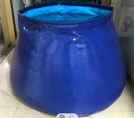 Forma de Cebola 4500L PVC Tarpaulin Tanque de Água dobrável Tanques de Água Portáteis Tanque de Água