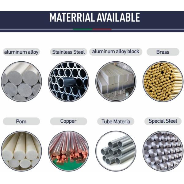 Customized 5 Axis CNC Milling Parts for Aluminum Alloy Machining by 2D/3D/Drawing OEM
