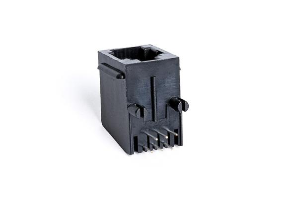 PBT ennegrecen RJ11 PWB Jack/mini conector Rj11 sin TM571511SBX1B llevado