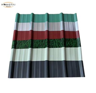 DX51D Prepainted Corrugated Roofing Steel Sheet 275g/M2