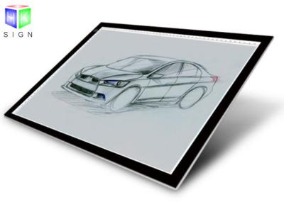 A0 Super Slim Aluminum Led Light Box Drawing , Pad Led Tracing Light Box For Kids