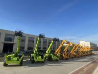 2.5ton 3ton 3.5ton 4ton Telescopic Wheel Loader Telehandler con 7m 14m de altura de elevación