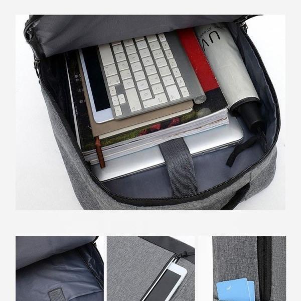 Leisure Unisex Sports Backpacks , Business Men's Computer Bag Customized Logo