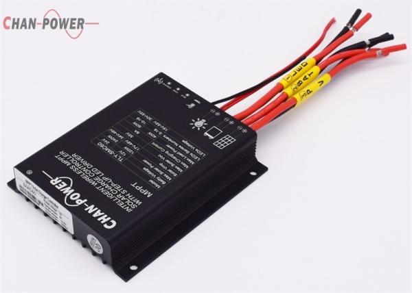 High Pole Mounted Solar Lights , Lithium Battery 1100AH Solar Panel Street Lamps