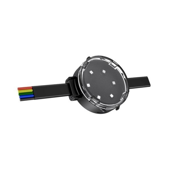 O RGB inteiramente impermeável conduziu a fonte do ponto IP67 1.5W SMD3535 40mm do pixel para a construção