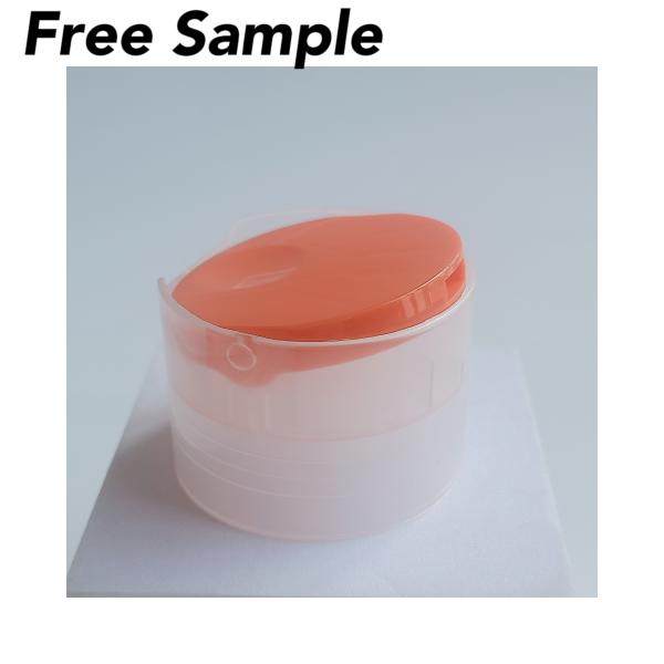 18 mm 20 mm 24 mm 28 mm Disque rond en plastique Caps supérieurs pour emballage du corps Design à double paroi