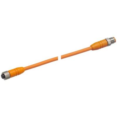 Metal AVENTICS Pneumatic Connection Round Plug Connectors For Dynamic Laying