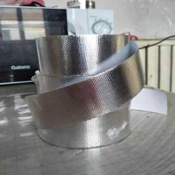 Материал из 100% алюминиевой фольги из стекловолокна для защиты от жары