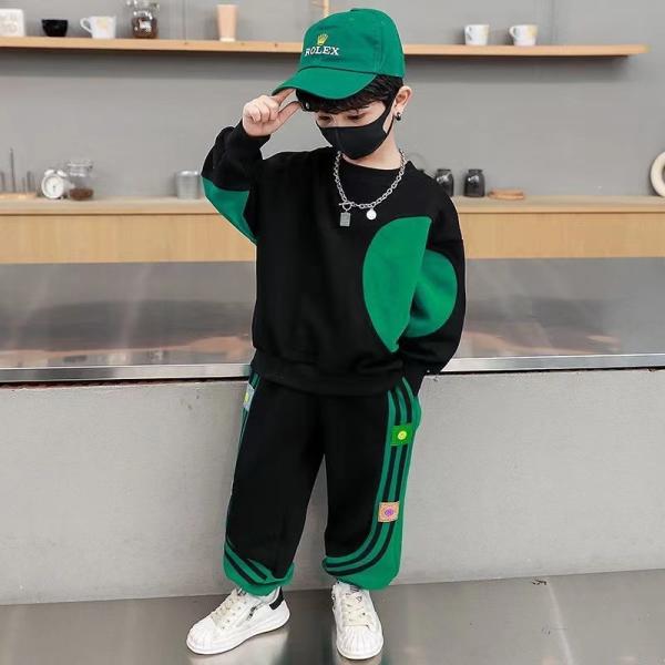 Polyester Denim Silk Boys Cotton Suit Primary Children'S Clothing Machine