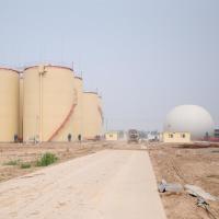 Ballon à biogas à double membrane