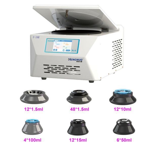 High Speed Refrigerated Benchtop Centrifuge 18500rpm 6x100ml Centrifuge For Lab