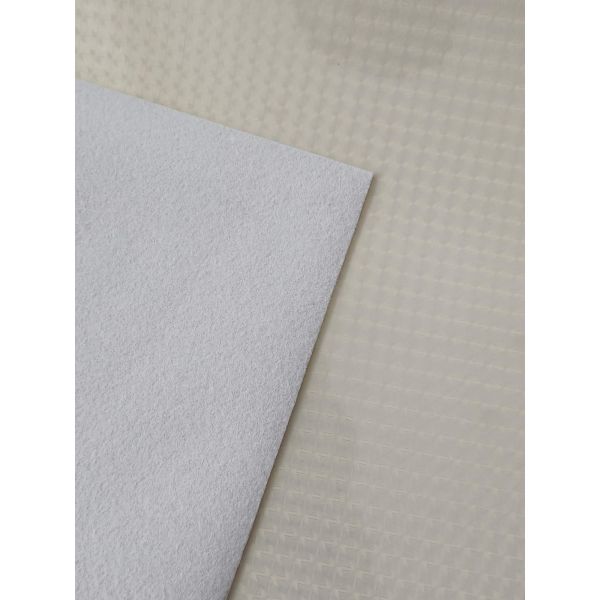 Lance fan crystal pattern Crystal Double Layer PU Coated Soccer Leather with Waterproof Non-Woven Backing and Customizable Pattern
