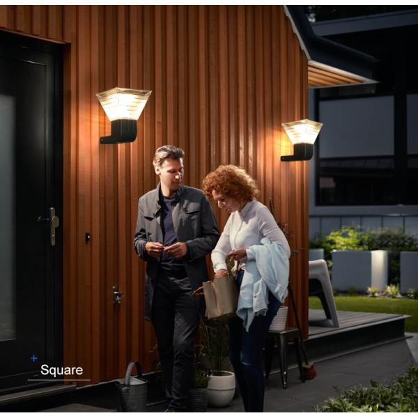 стена СИД 3000k 6000k солнечная освещает на открытом воздухе со светящей батареей