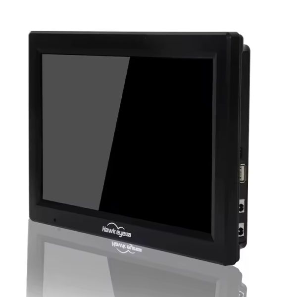 10.2 Inch High Brightness FPV Monitor IPS Display 1024x600 5.8GHz Receiver DVR