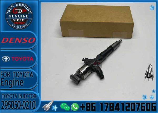 Injetores de combustível Denso Bocal Assy 23670-30410 295050-0210 295900-0280 23670-30450 G3S7 para Toyota HILUX 1KD-FTV Diesel En