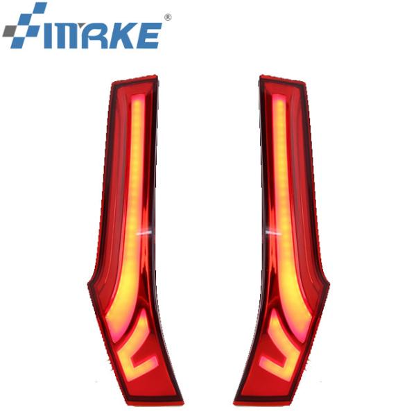Column Tail Car Pillar Lights Rear Running Brake Honda Fit Jazz 2014-2016