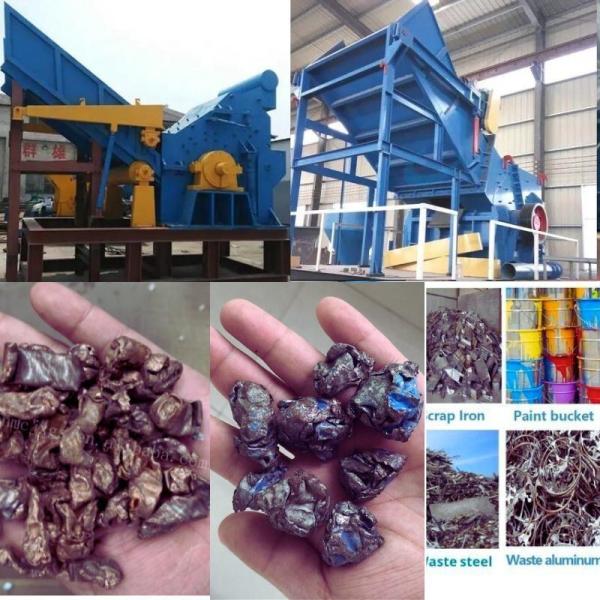 Metal Crusher Machine Heavy Duty Industrial Scrap Car Shredder in 6000 * 3400 * 5500mm