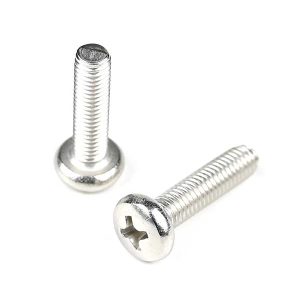 Fácil instalação M5 X 20mm cabeça de panela DIN 7985 Phillips para prateleiras de mercadorias